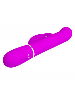 Coale Vibrador con Bolas Rotatorias y Up and Down USB