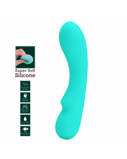 Prescott Vibrador USB Silicone Verde