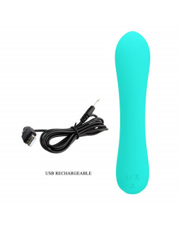 Prescott Vibrador USB Silicone Verde