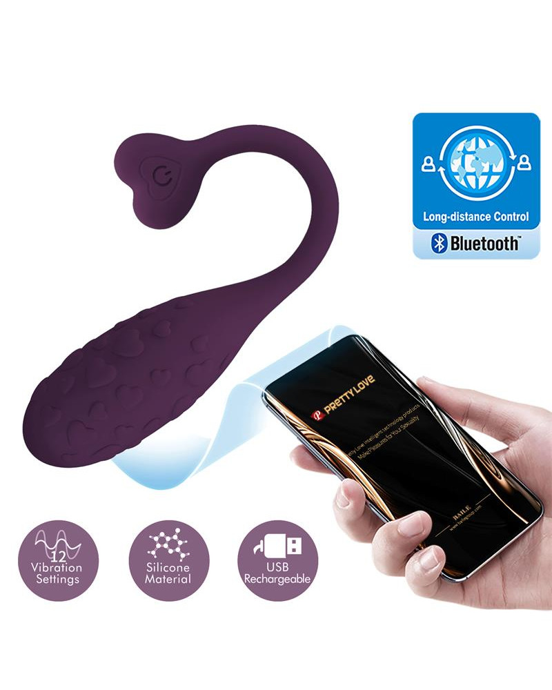 Fisherman Huevo Vibrador con APP