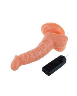 Baile Dildo Vibrador Colo Natural