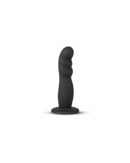 Arnes con Dildo de Silicona Negro