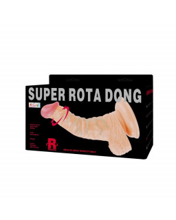 Baile Dildo Vibrador Colo Natural