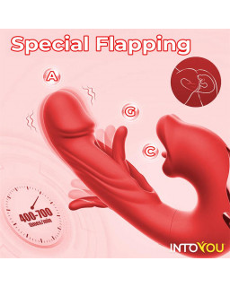 Mouty Vibrador con Funcion de Mordisqueo y Flipping con App