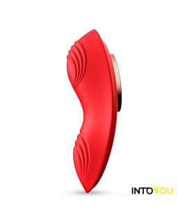 Vibrador de Braguita con APP Silicona Rojo