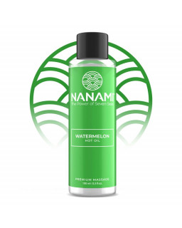 Nanami Aceite de Masaje Efecto Calor Aroma a Sandia 100ml