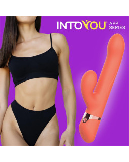 Mindy Vibrador con Anillo de Bolas Up and Down Finger y Pulsacion con APP