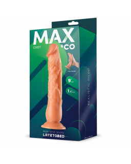 Chet Dildo Realista Natural 9 23 cm