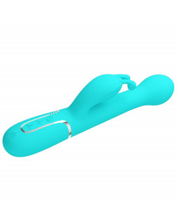 Vibrador con Thrusting y Bolas Rotatorias Dejon Azul