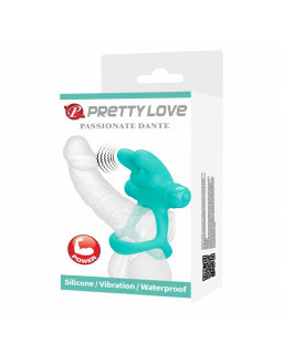 Anillo para el Pene con Vibracion Passionate Dante Verde