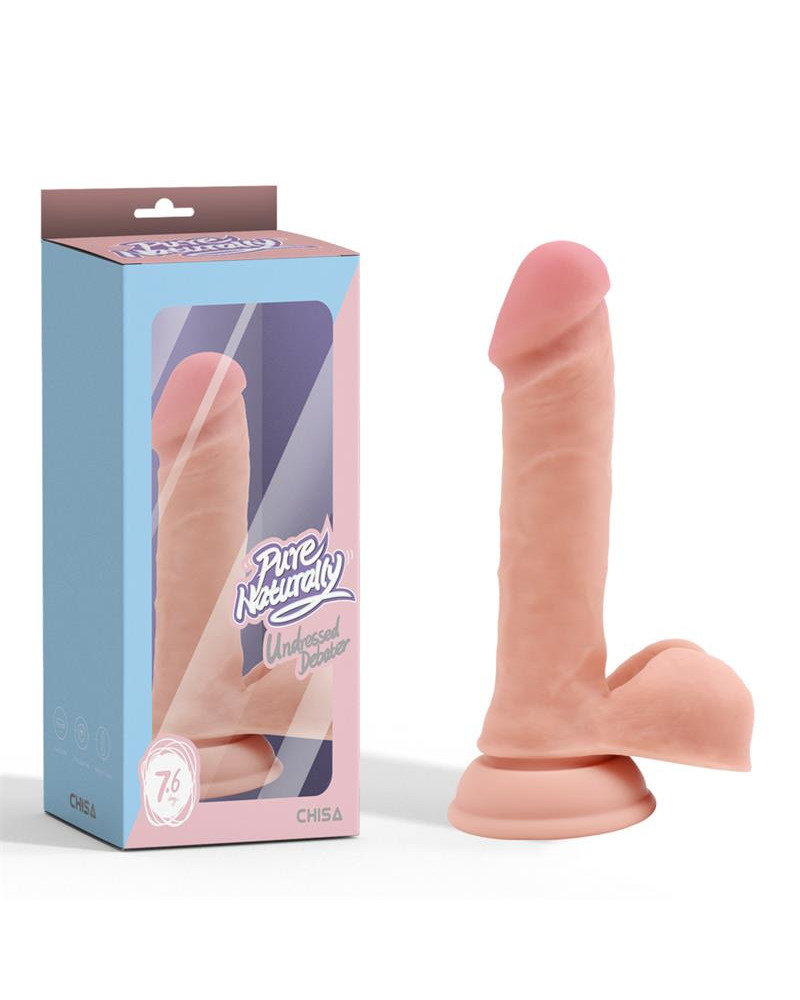 Undressed Debater Dildo Realista Silicona Liquida Dual Density 192 cm