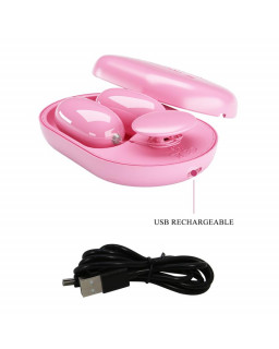 Fun Box Balas Vibradoras con Control Remoto Rosa