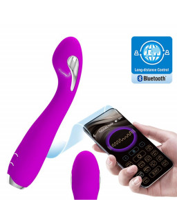 Hector Vibrador con Electroshock y App Rosa