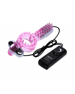 Anillo Vibrador Doble Couple Collection Rosa