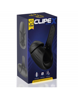 Clipex Masturbador Masculino Ajustable con Sistema de Clip Silicona Premium USB Magnetico