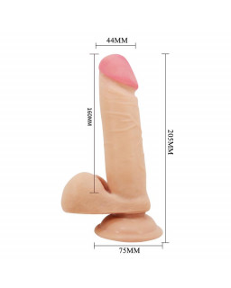 Dildo con Piel Deslizando 205 cm