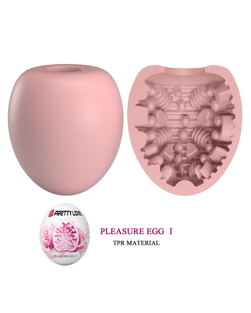 Huevo Masturbador Pleasure Egg I Rosa