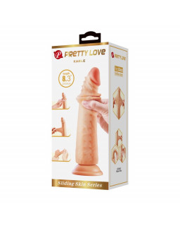 Dildo con Piel Deslizante Kable 83 21 cm