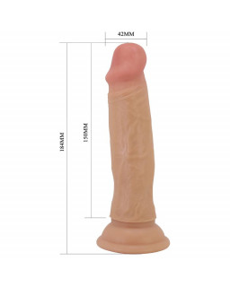 Dildo con Piel Deslizante 184 cm