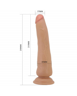 Dildo Realista con Piel Deslizante 25 cm