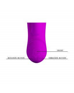 Vibrador Rotador Mystic Color Purpura