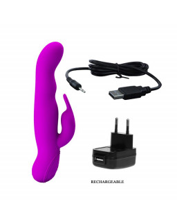 Vibrador Rotador Mystic Color Purpura