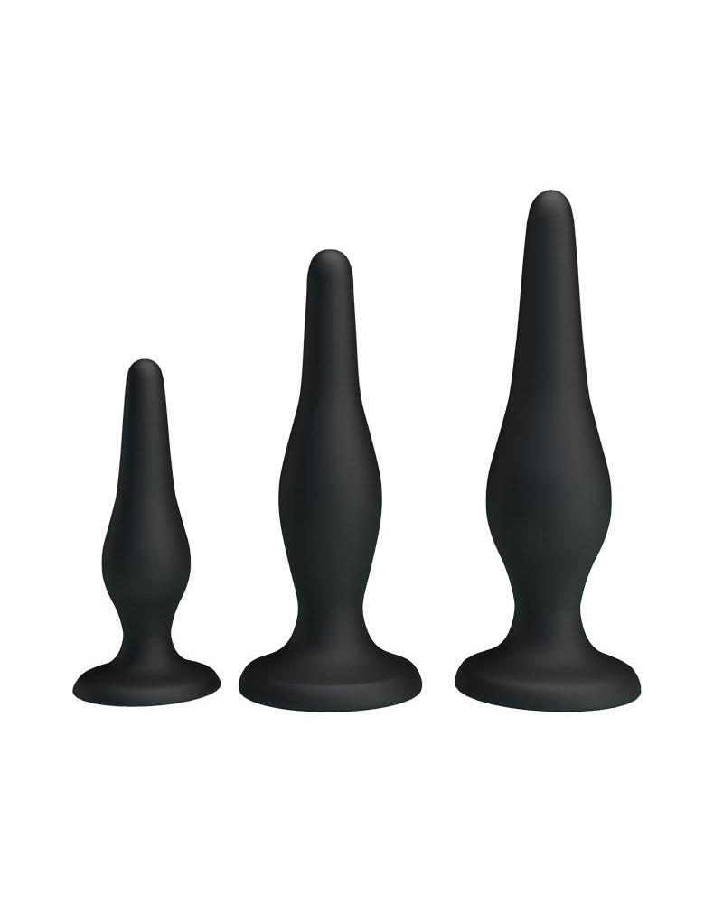 Butt Plug Set of 3 Clave 35