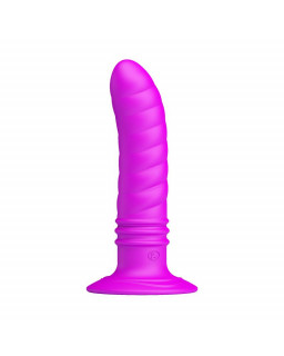 Vibrador Twist Plug Anal Purpura