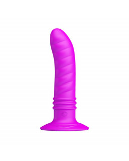 Vibrador Twist Plug Anal Purpura