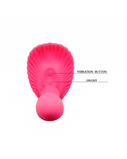 Pretty Love Vibrador a Control Remoto Fancy Clamshell Color Rosa