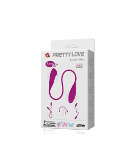 Pretty Love Huevo Vibrador Snaky Color Rosa