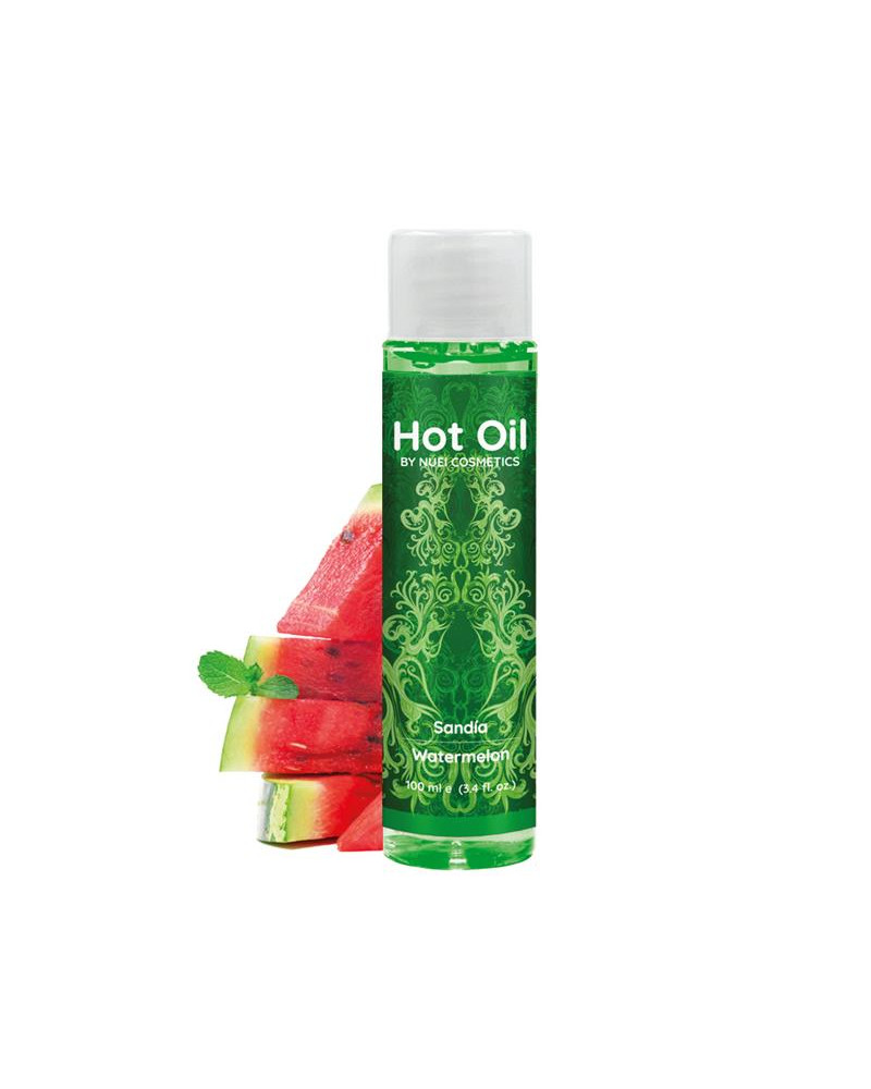 Nuei Aceite Hot Oil Efecto Calor Sandia 100 ml