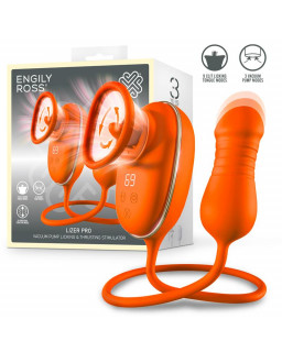 Lizer Pro Estimulador con Lengua Oscilante Bomba de Vacio y Huevo con Up and Down