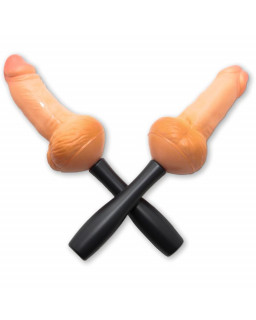 2 Maracas con Forma de Pene 25 cm