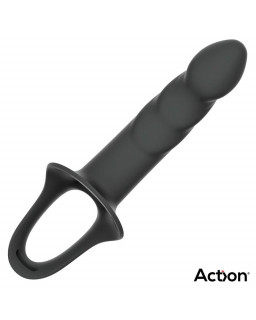 Arnes Strap on con Dildo Hueco Silicona Premium Talla L Negro