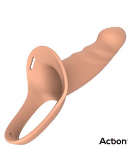 Arnes Strap on con Dildo Hueco Silicona Premium Talla L