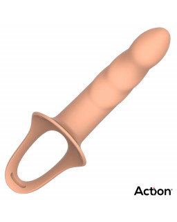 Arnes Strap on con Dildo Hueco Silicona Premium Talla L