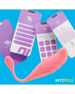 Huevo Vibrador con Movimiento Waving con APP USB