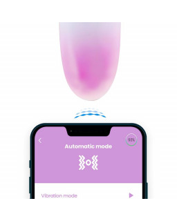 Huevo con APP Silicona Doble Capa Rosa Azul