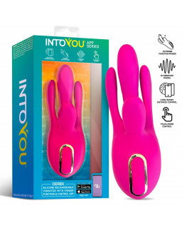 Derek Vibrador con Movimiento Finger 3 Motores y APP