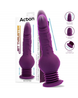 Booster Vibrador con Thrusting Ultra Jet Thruster con Potente Ventosa