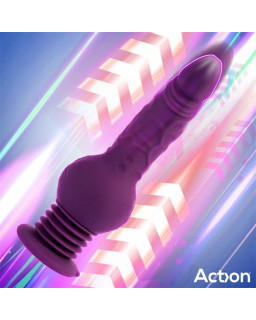 Booster Vibrador con Thrusting Ultra Jet Thruster con Potente Ventosa