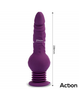 Booster Vibrador con Thrusting Ultra Jet Thruster con Potente Ventosa