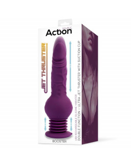 Booster Vibrador con Thrusting Ultra Jet Thruster con Potente Ventosa