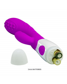 Vibrador Arthur con Movimiento Finger Purpura