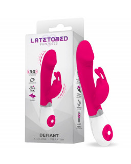 Defiant Vibrador con Conejito Silicona