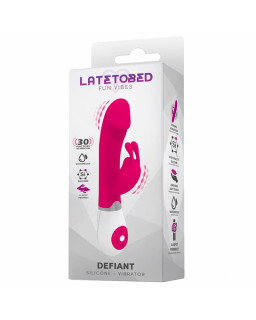 Defiant Vibrador con Conejito Silicona