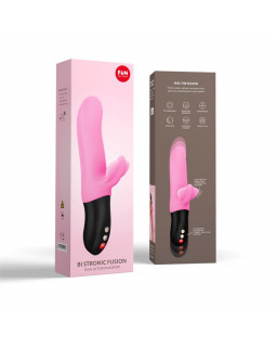 Vibrador con Empuje Bi Stronic Fusion Candy Rose