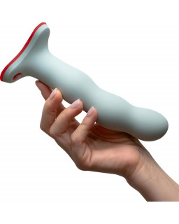 Bouncer Dildo con Bolas Internas Sage Green