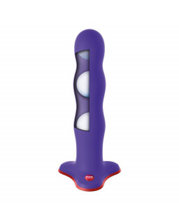 Bouncer Dildo con Bolas Internas Flashy Purple